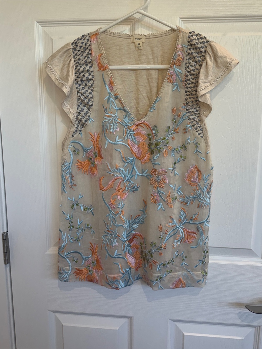 Tiny by Anthropologie Freida Floral Top - Picture 3 of 5